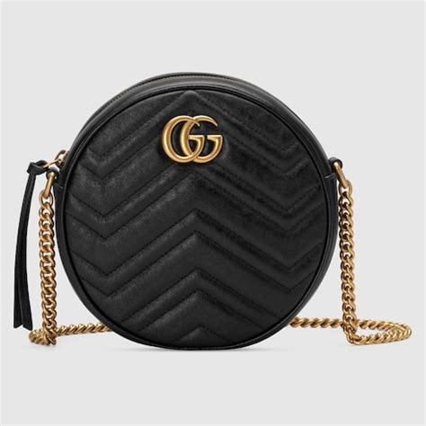 gucci gg marmont round bag|GG Marmont large shoulder bag.